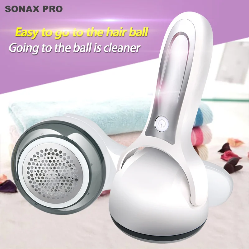 New Design Sonax Pro Battery White Portable High Quality Useful Powerful Lint Remover