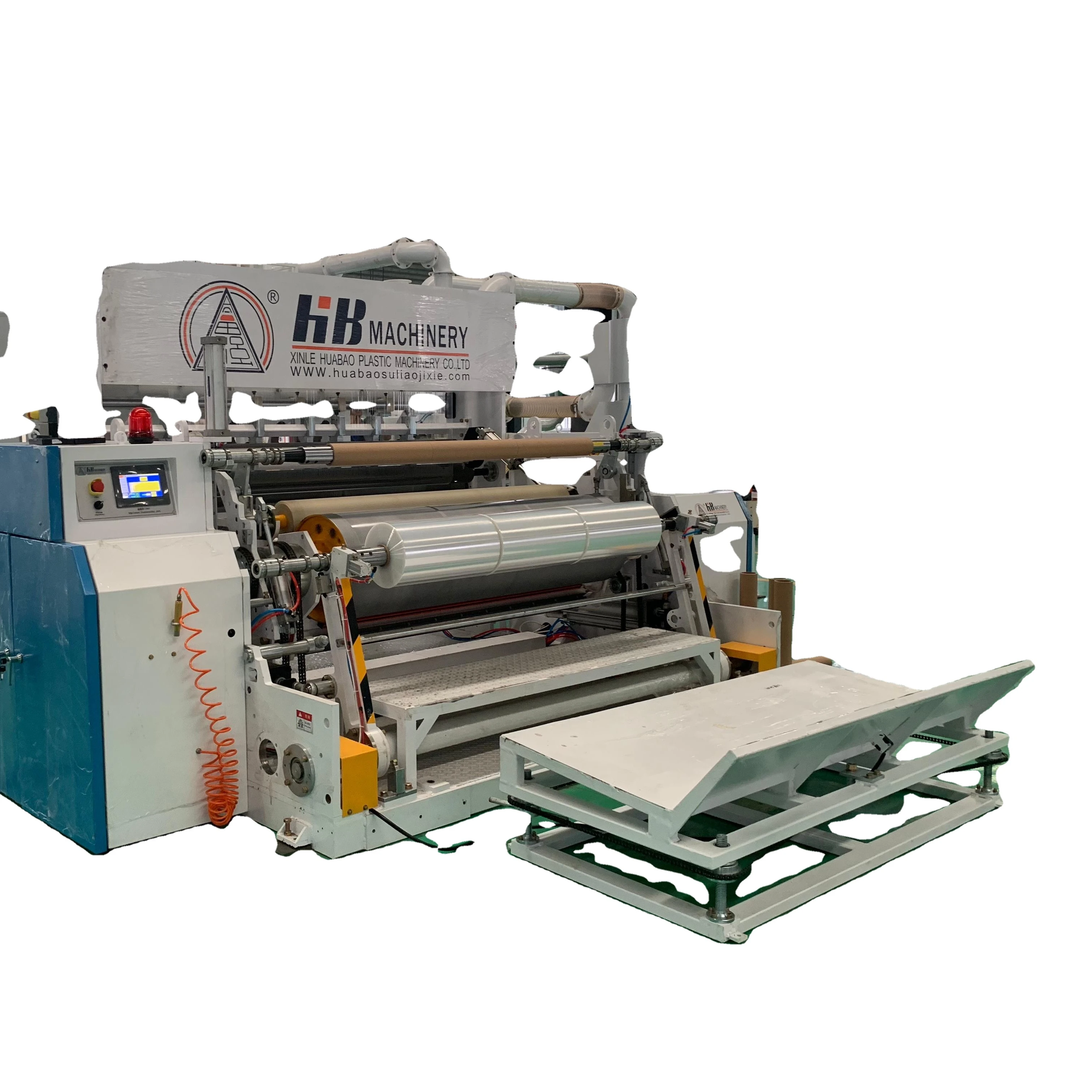 PE silage film extruder machinery for jumbo rolls for grass packaging