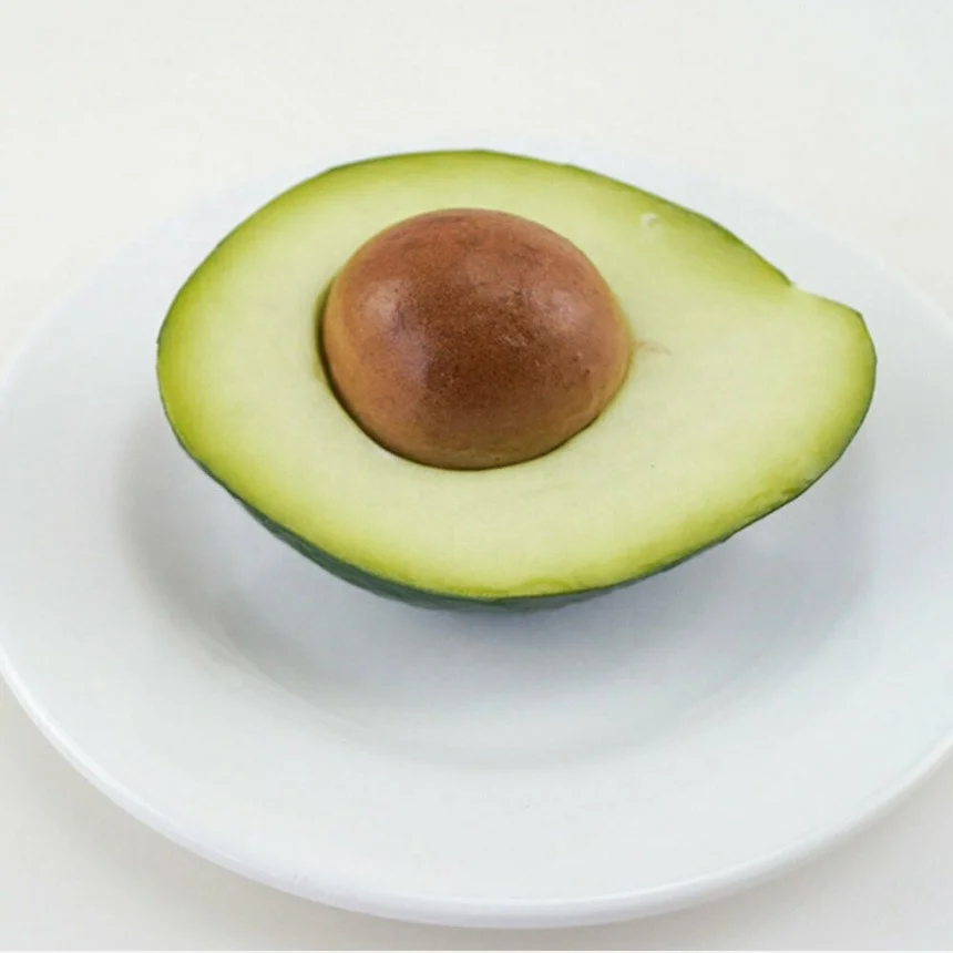 Fake Large Papier Mache Avocado Vegetable Fruit ~ Theater Prop Home Decor