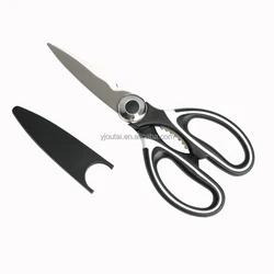 Stock feature kitchen scissors stainless steel multi function chicken bone poultry meat shears chicken bone scissors