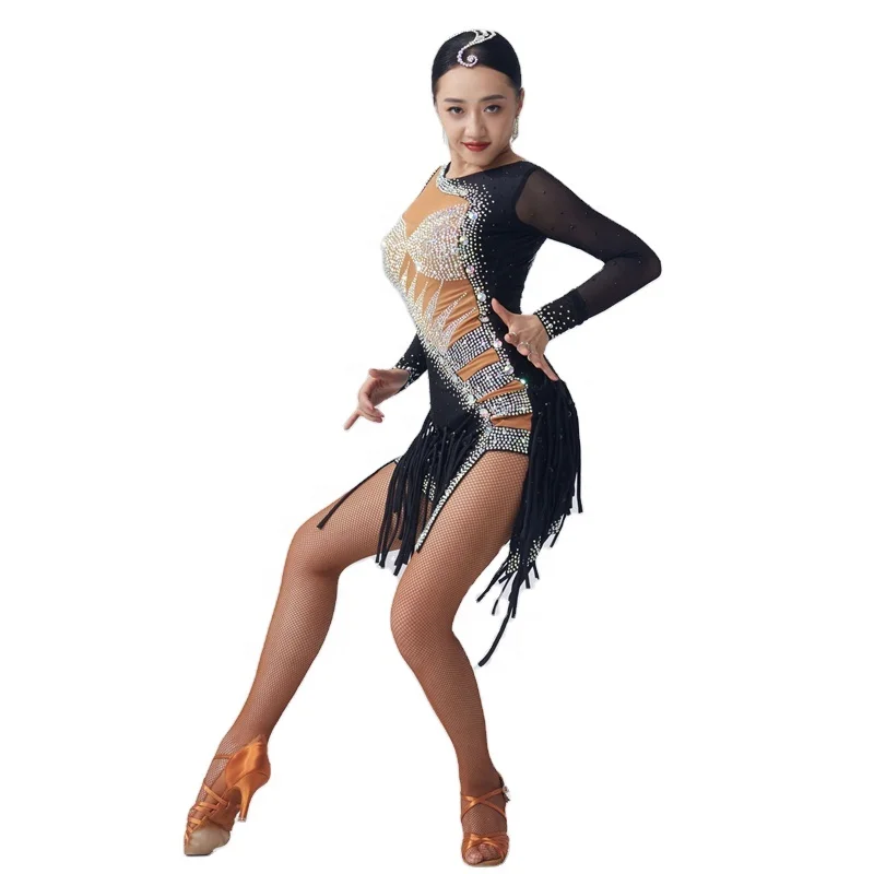 L-2054 New tailored competition latin dresses cheap new national standard high quality latin sexy dresses for women