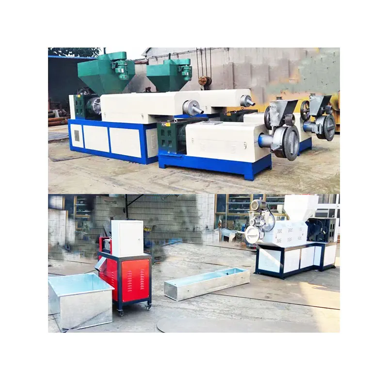 two stage recycle machine pp lldpe ldpe hdpe pp pe film double stage granulators double stage plastic granulator