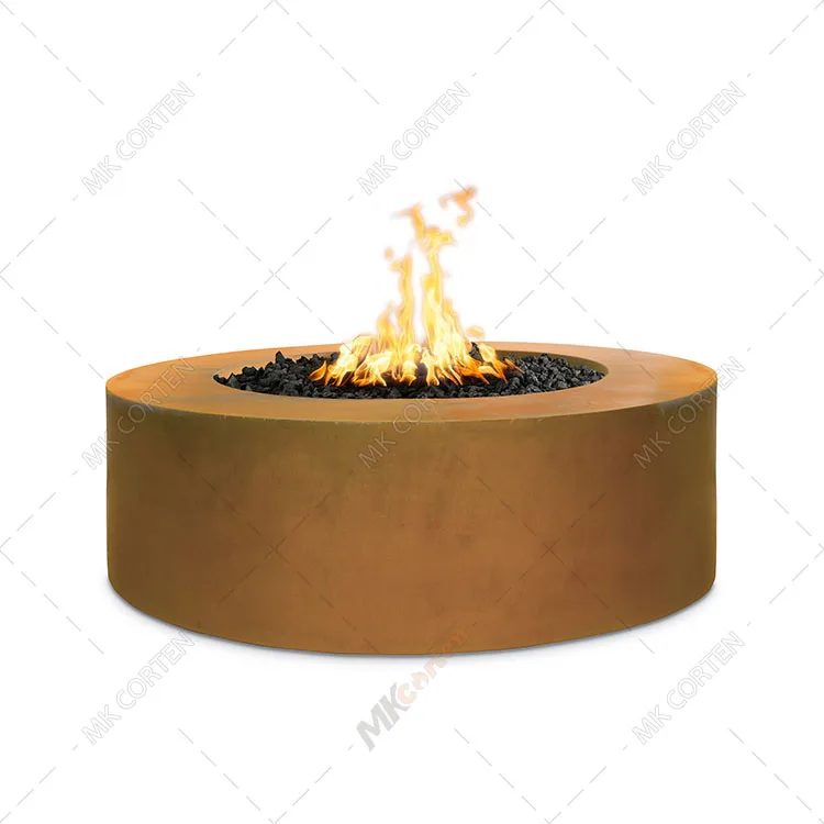 Modern firepit natural outdoor heater corten fire for home garden for sale