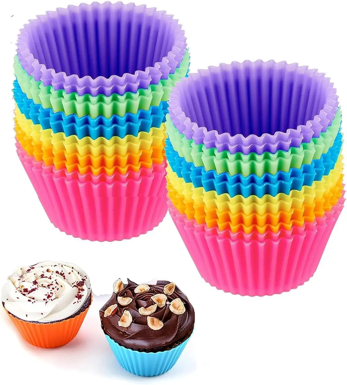 3D Chocolate Mold Silicone Bakeware Creative Hand Soap Mousse Cake Number-Shaped Muffin Pan Decorating Decoration