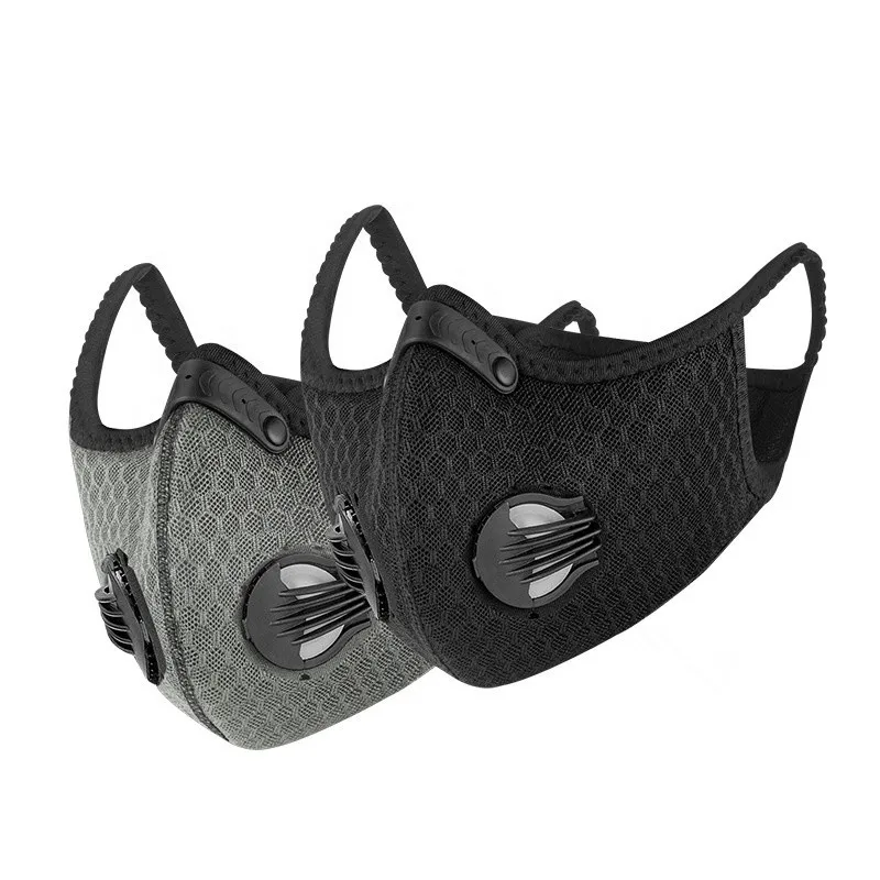 
Anti-Pollution Dust Motorcycle Cycling Running Riding Half Face Mask Carbon Cloth Filter 