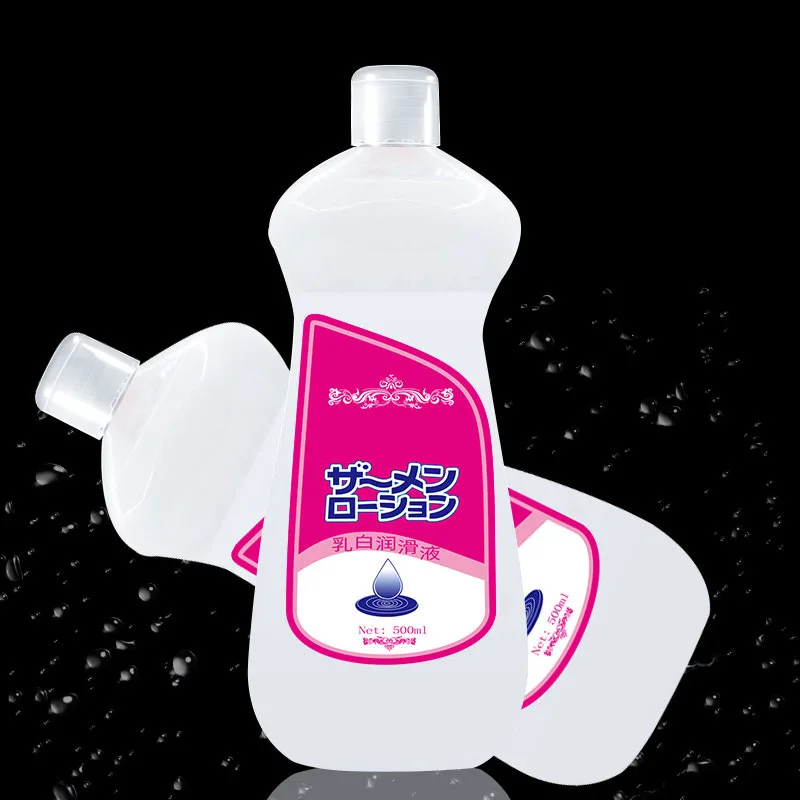 Couples water-based silicone brushed vaginal semen sex time