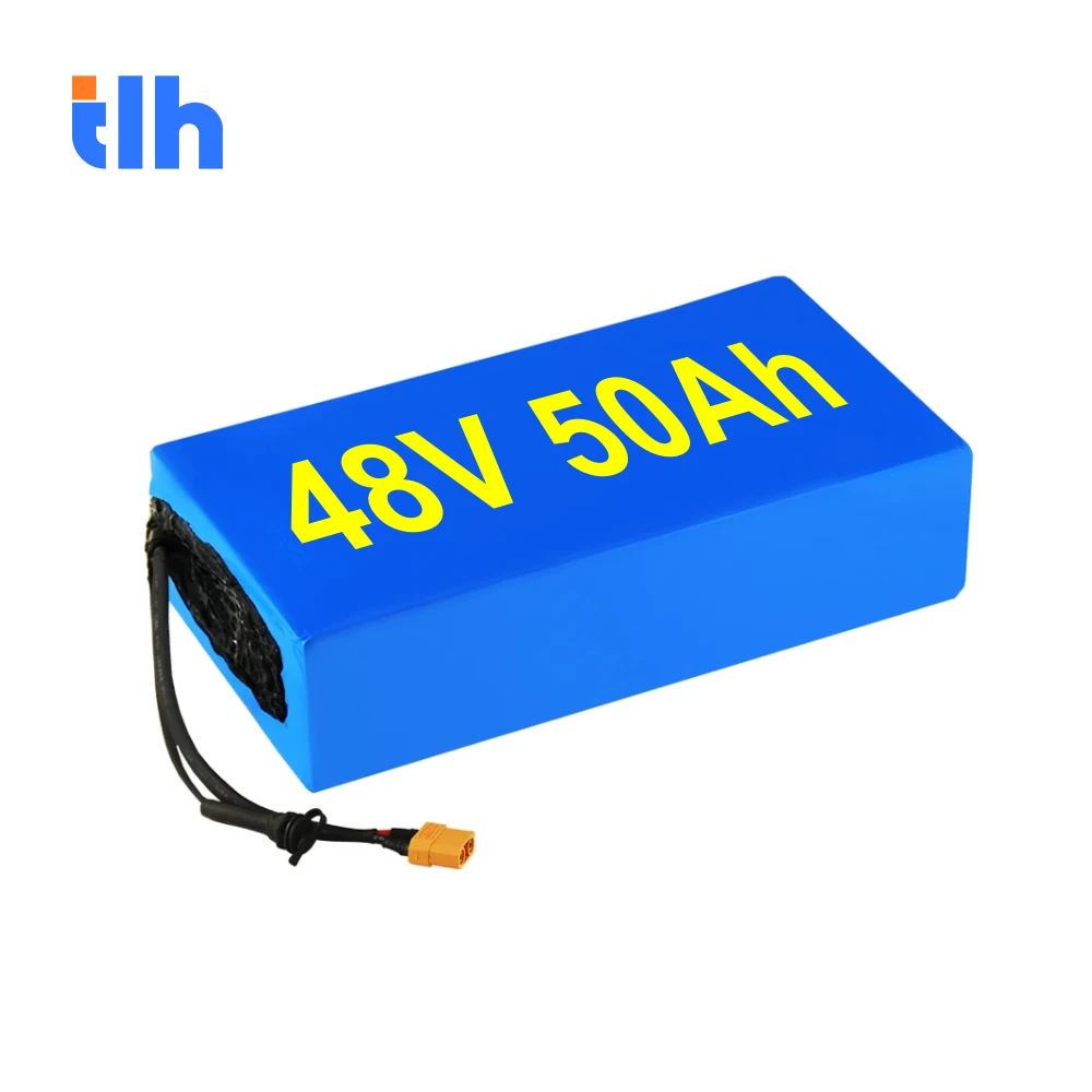 Индивидуальный 18650 48 в 60 Ач Аккумулятор для электровелосипеда 50 40 30 20 Вольт литиевая