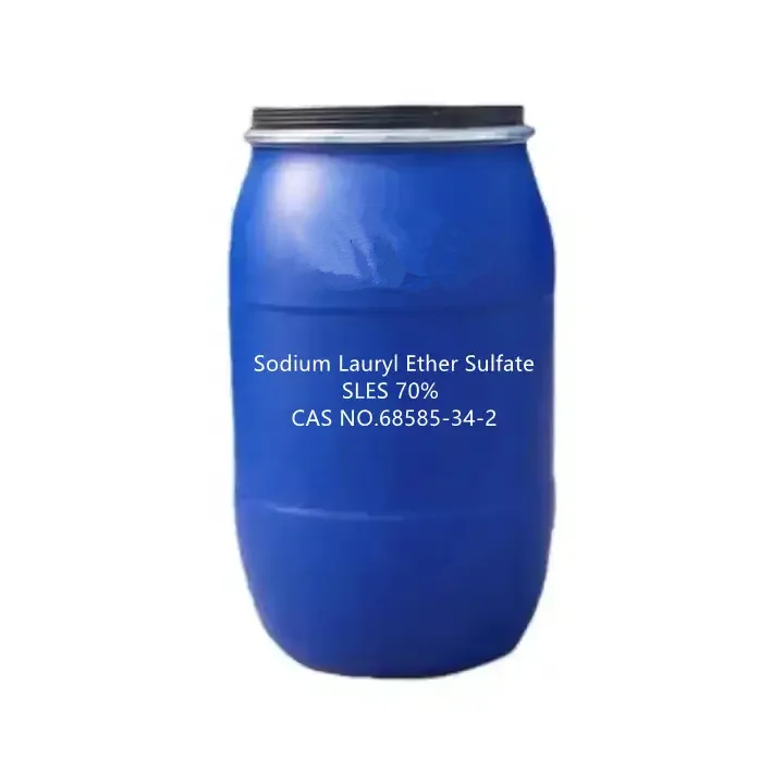 China Factory Wholesale Best Price Sodium Lauryl Ether Sulfate Acid Salt Cas 68585-34-2 sles 70%