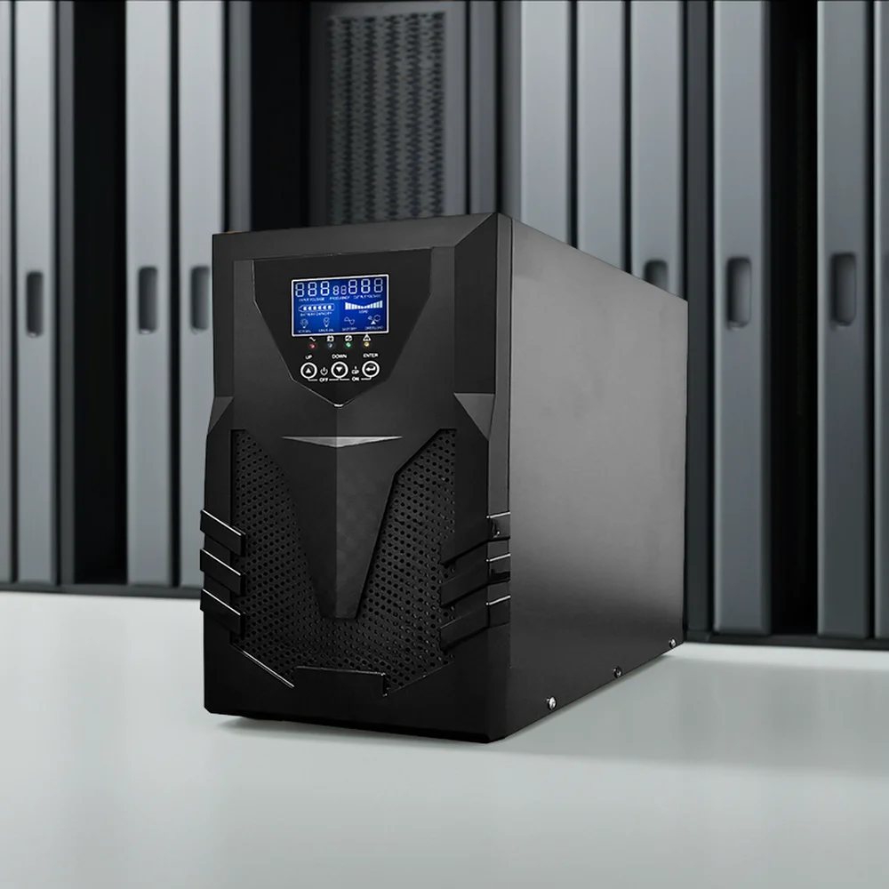 Factory Output 110V single phase Circuit Board Power Online UPS 2kw 48v 336wh Online UPS with external battery optional