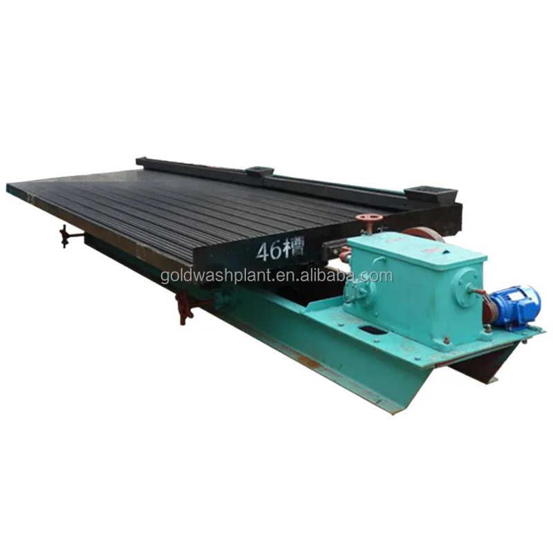 
Small Scale Gold Mining Equipment 2 TPH Rock Gold Processing Plant with Jaw Crusher, Wet Pan Mill, 6 S Gold Shaking Table 