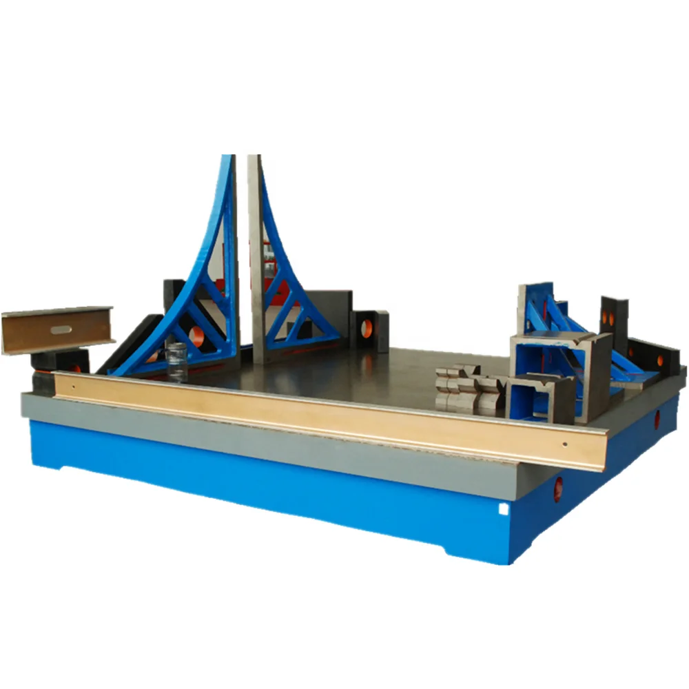Cast iron straight edge bridge measuring leveling ruler