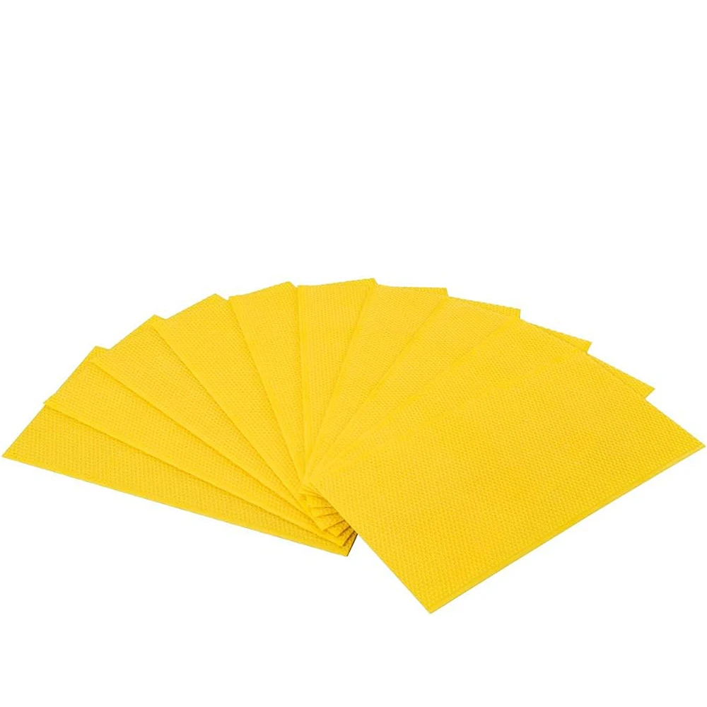 Beekeeping waxed deep depth bee plastic foundation sheet beehive foundation for beekeeping
