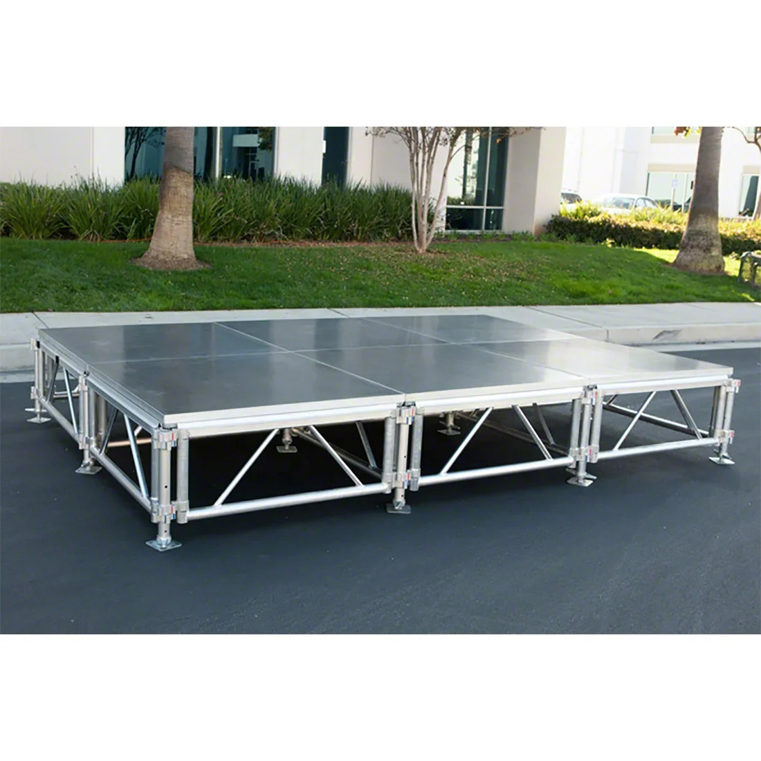 Hot Sale Aluminum truss stage portable stage platform Aluminum Stage Truss with Adjustable Height