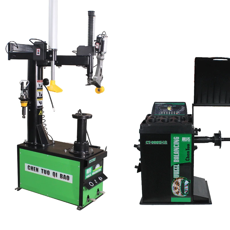 High quality tire equipment combos cheap tire changer and balancing machine combo