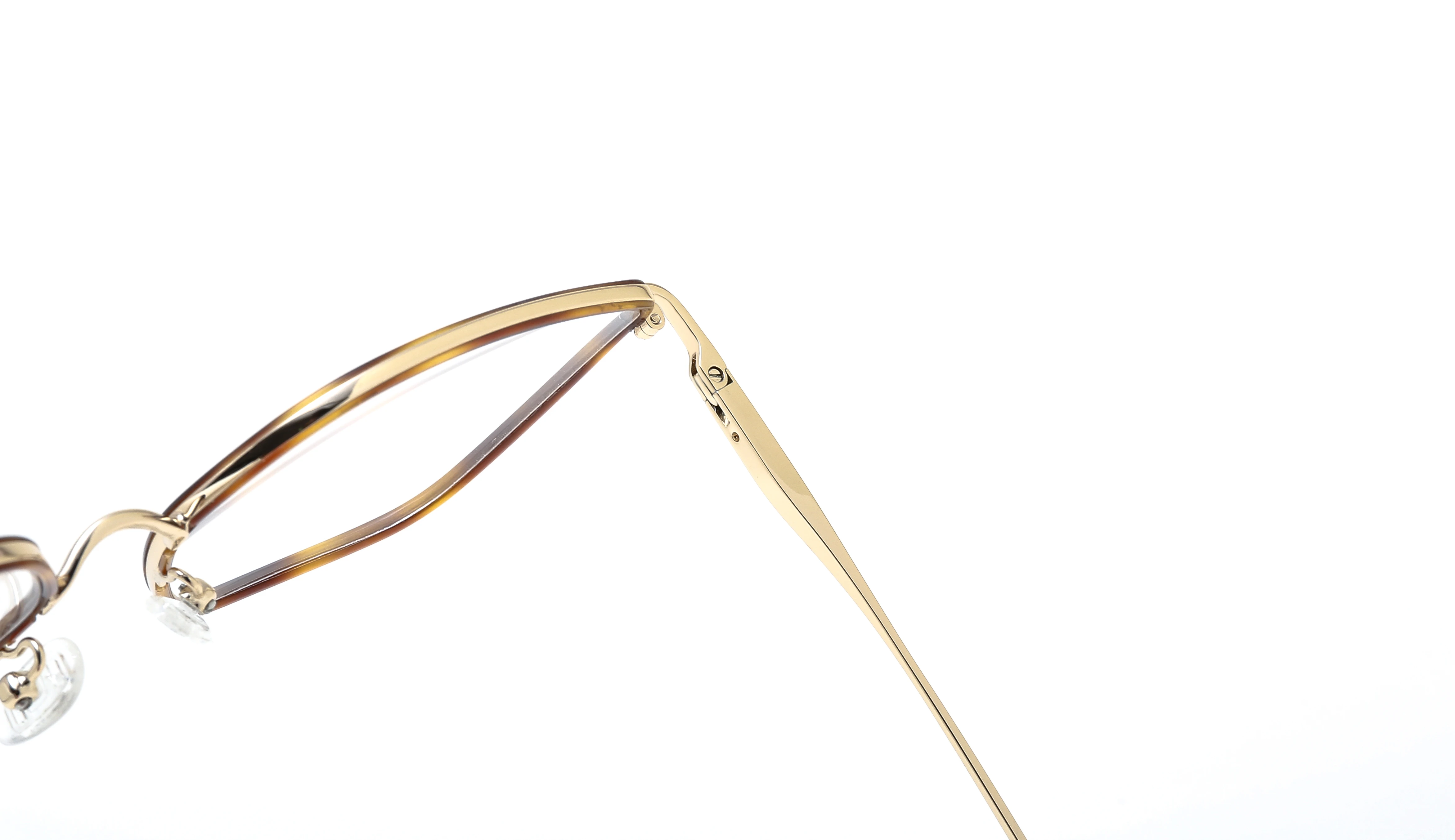 2022 Men Women Hot Sale Irregular Frame Glasses Fashion Metal Optical Frame Eyeglasses