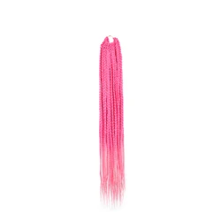Synthetic chemical fiber crochet braids three-strand braids colorful multicolor box braids