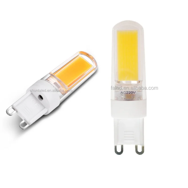 2.4W G9 COB corn bulb replace 30w halogen bulb LED corn bulb for living room light lamp