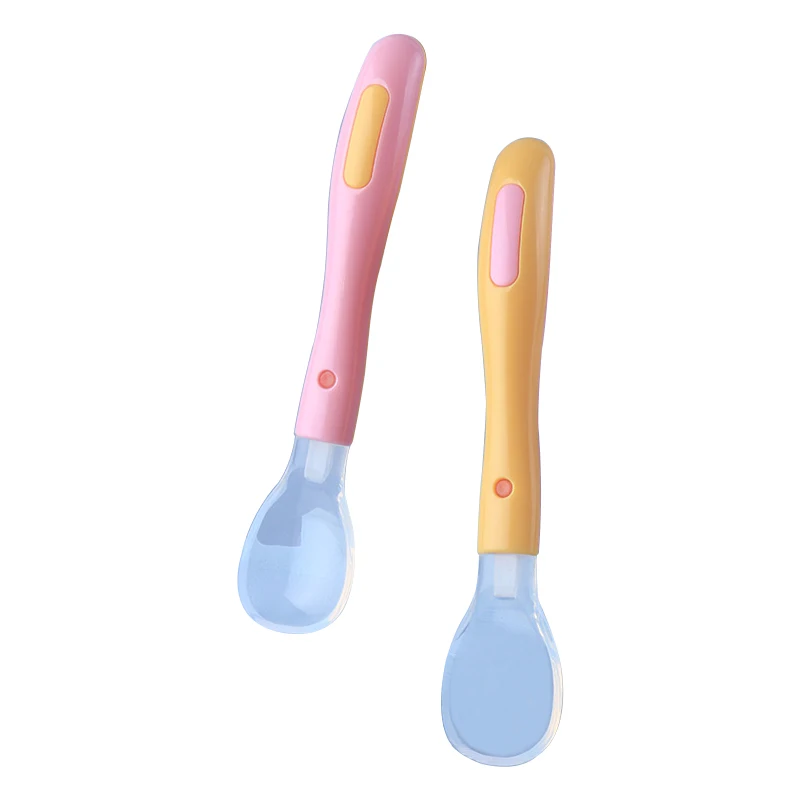 New Arrivals Ecofriendly Polypropylene Handle Newborn Baby Feed Spoon