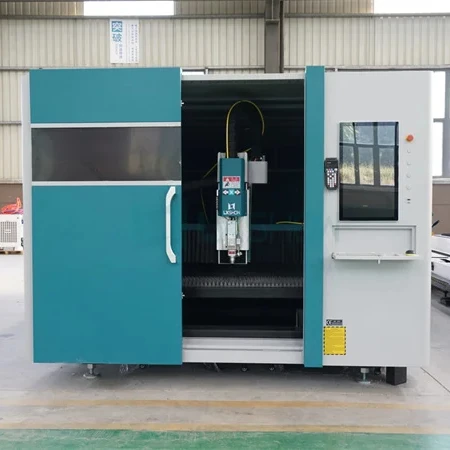 Ce Certificated Fully-Enclosed 6kw Stainless Steel Laser Cut Plates Cnc Fiber Laser Metal Cutting Machines