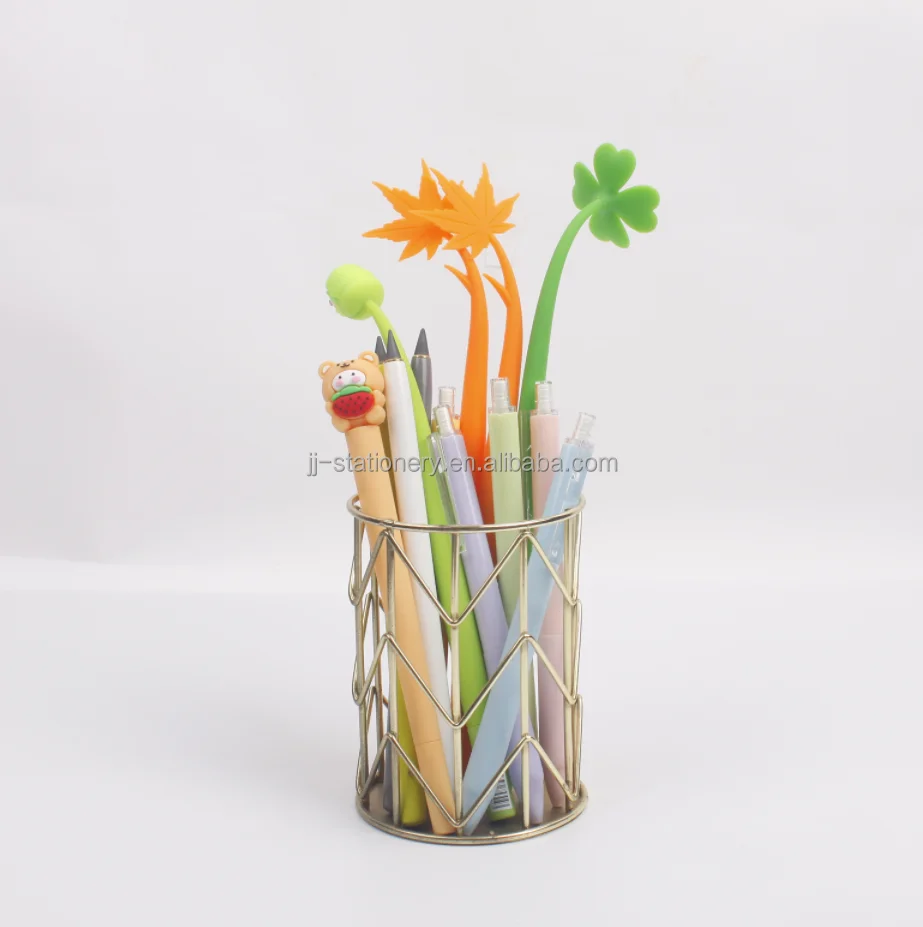 Pen Holder Metal Mesh Pencil Holder For Desk Organizer Multifunctional Office Supplies for Home Kids and School