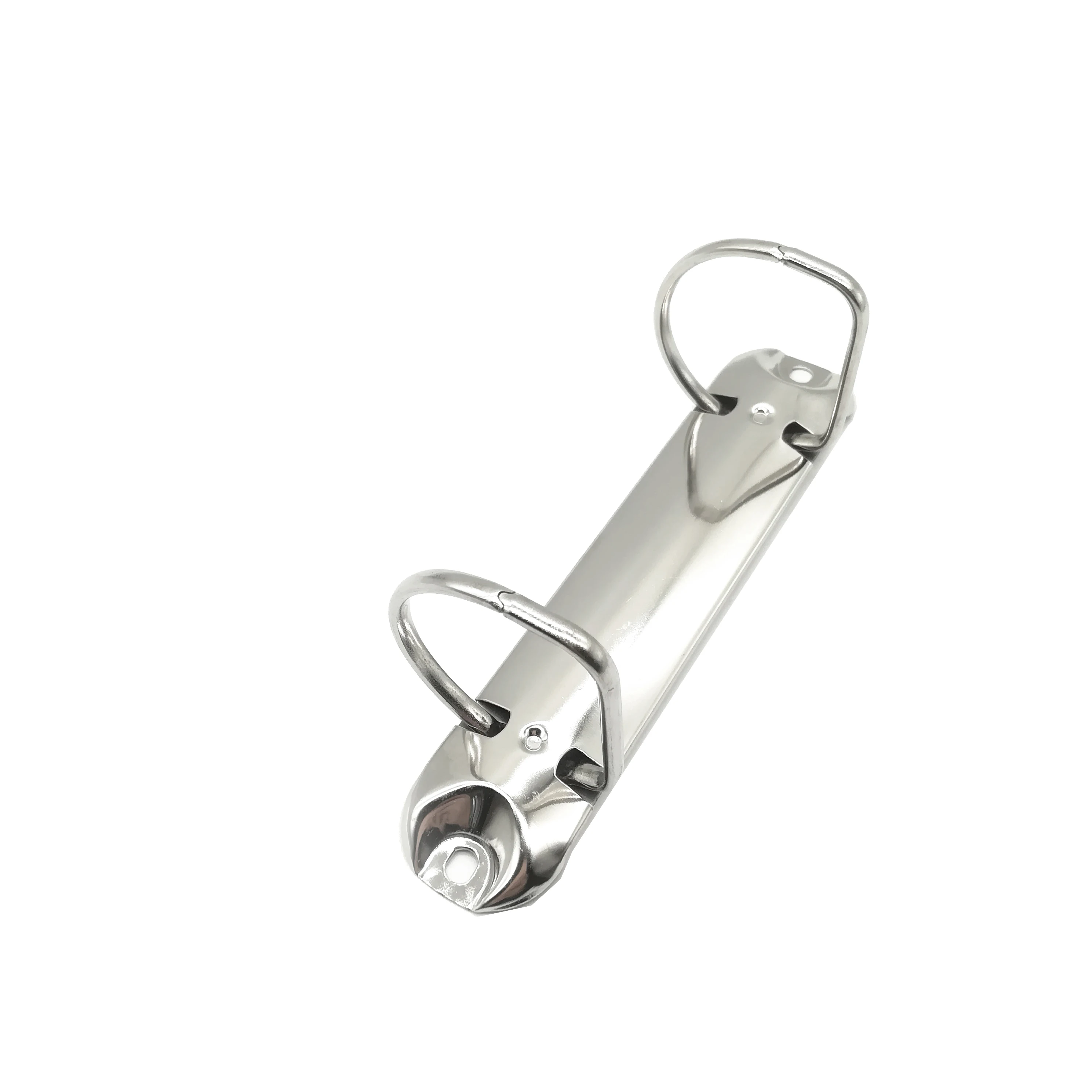 2020 metal stationery file cllip 2 holes ring binder mechanism for notebook