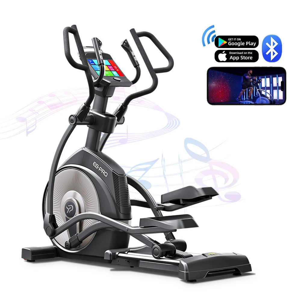 YPOO E8 cross trainer elliptical machine with  YPOOFIT APP  High Quality Fat Burning Commercial Elliptical Bike Cross Trainer