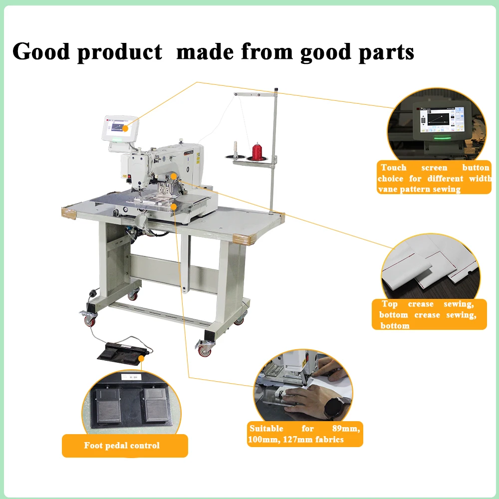 STEC Automatic Touch Screen Vertical Blind Fabric Welding Machine