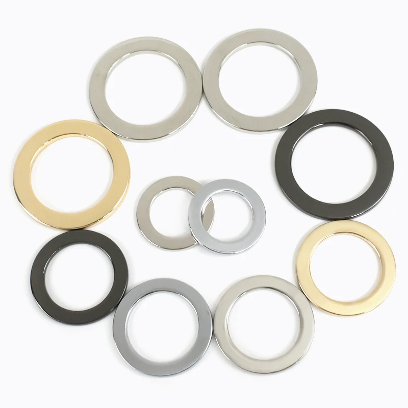 Deepeel BF772 31mm Luggage Hardware Accessories Metal Clasp Circle Link Hooks Loop for Bag Strap Belts Zinc Alloy O Ring Buckles