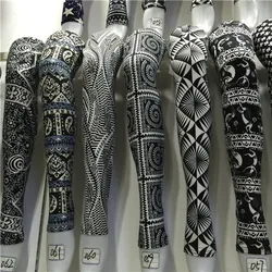 Pink Ribbon Breast Cancer Printing 92 Polyester 8 Spandex Super Stretch High Quality Brushed Custom Fashion Legging for Women