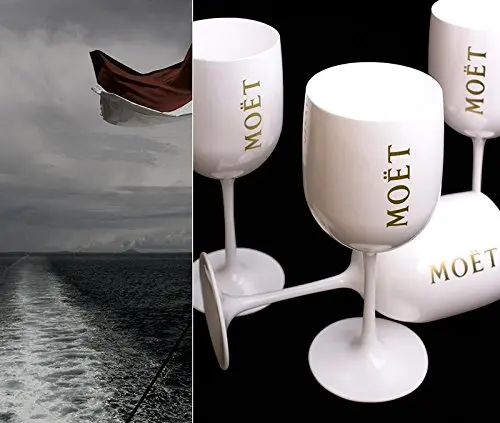 Custom Acrylic AS Plastic Champagne Flute Wedding Plastic Champagne Glass Plastic Goblet Glass For Party