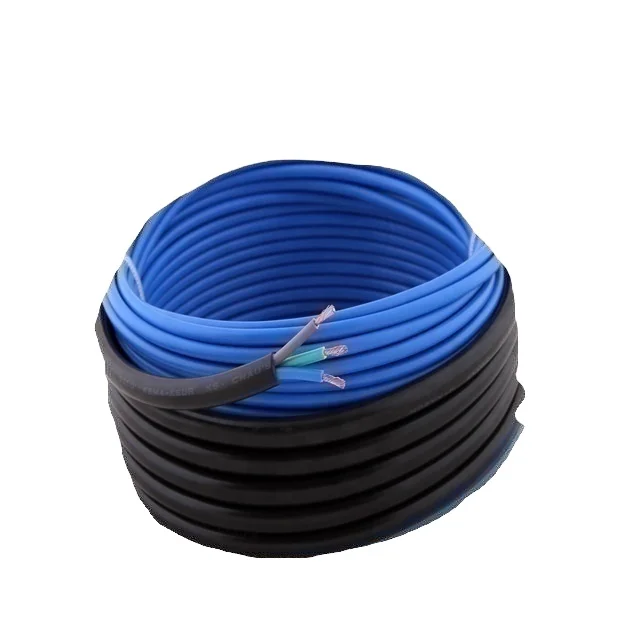 Heating floor system cable roof wires to snow heat melt equip roads self regulating heating driveway melting