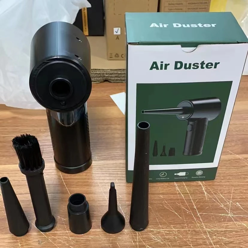 Rechargeable Blower Cordless AIR Duster Replacement for Compressed Spray Gas Cans for Computer Keyboard and Electronics Clean