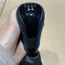 high quality Car gear shifter handball Gear shift knob for Lada Vesta Grant Priora 2 Kalina 2 cable gearbox Chrome Black