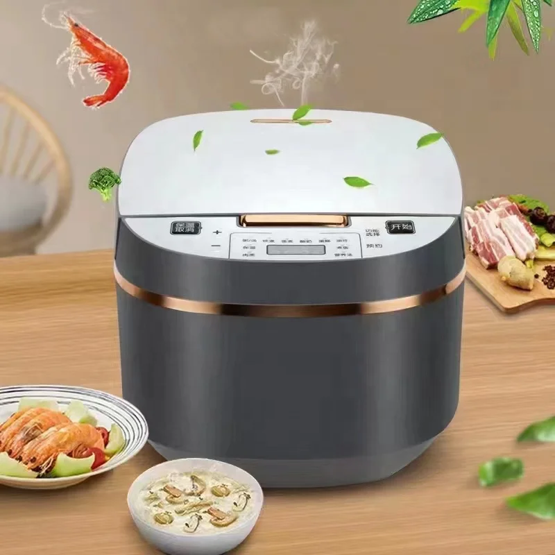 Kitchen Portable Multi Purpose Smart Digital 5l Silver Crest Automatic Electric Rice Cookers