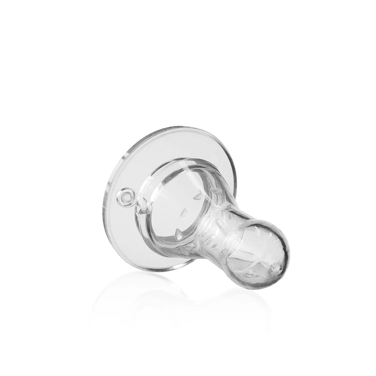 Standard neck baby bottle silicone nipple does not contain bisphenol A