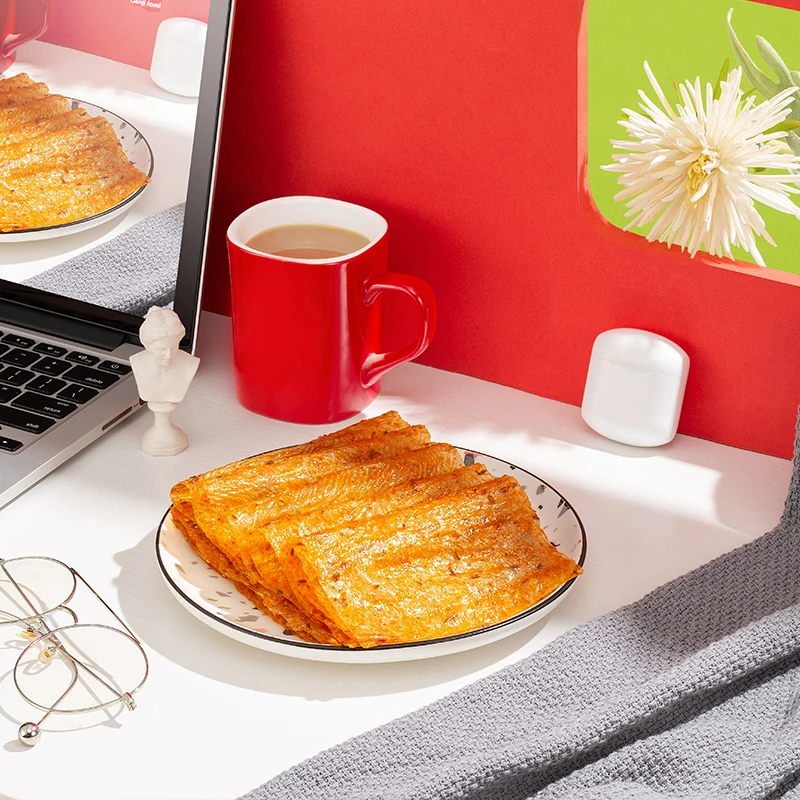 
Genji food OEM wholesale Chinese children spicy fast food, fine packaged snacks export food Chinese spicy soy snack 