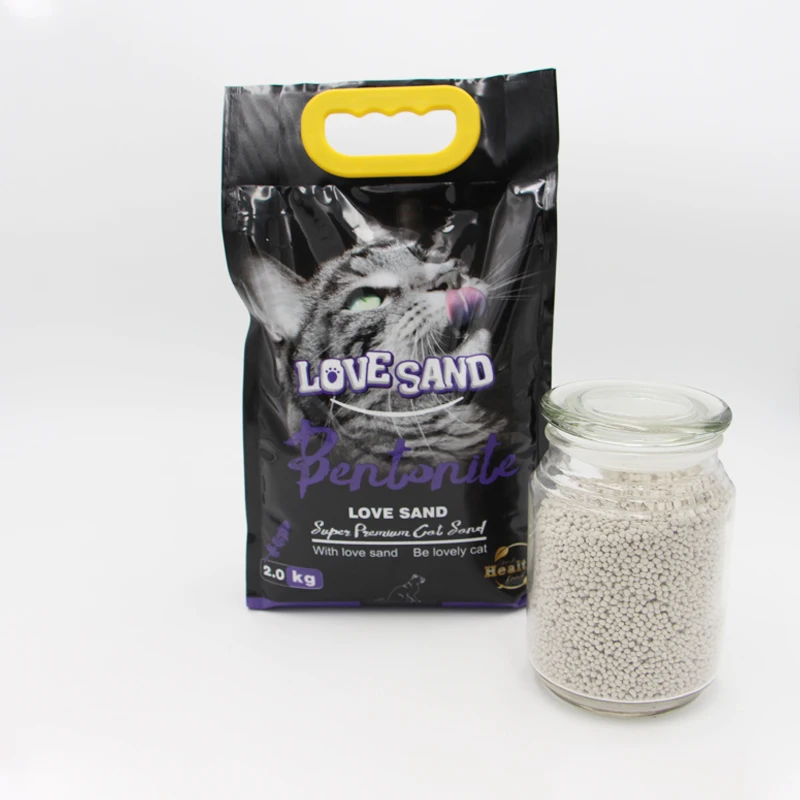 Emily pets cat sand bentonite litiere pour chats clumping sand supply bulk