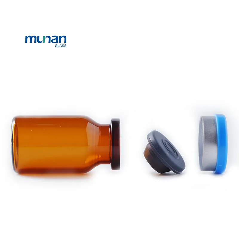 Munan Wholesale 5ml glass vials pharmaceutical glassamber glass vial