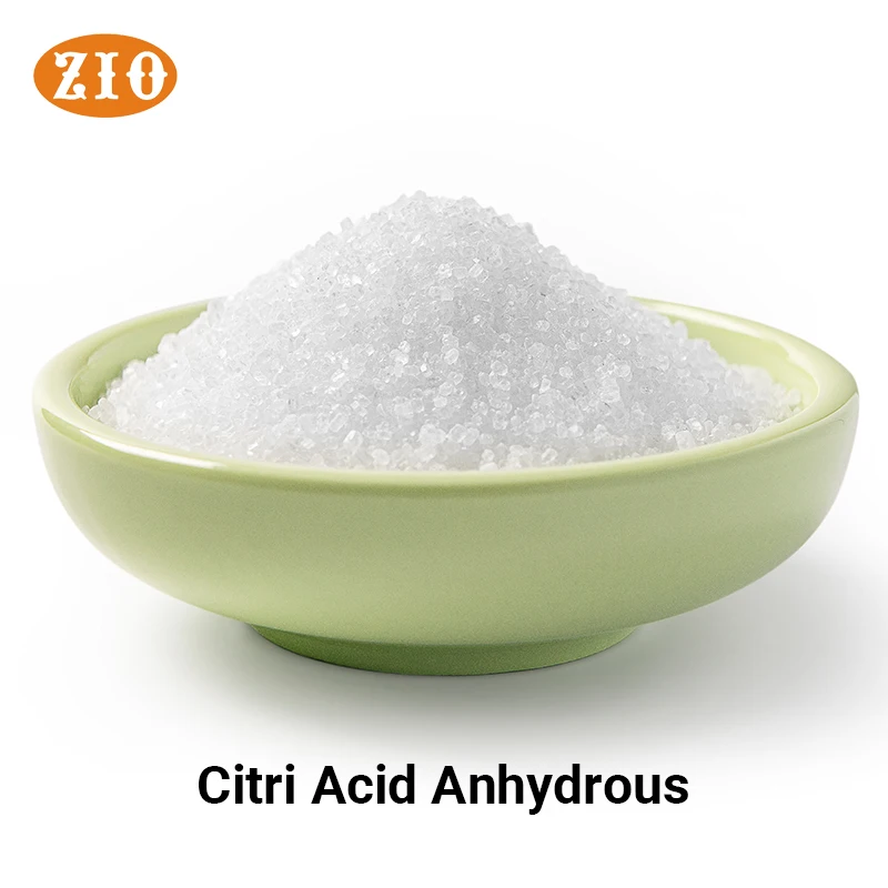 Ensign high quality citric acid anhydrous powder 30-100 mesh