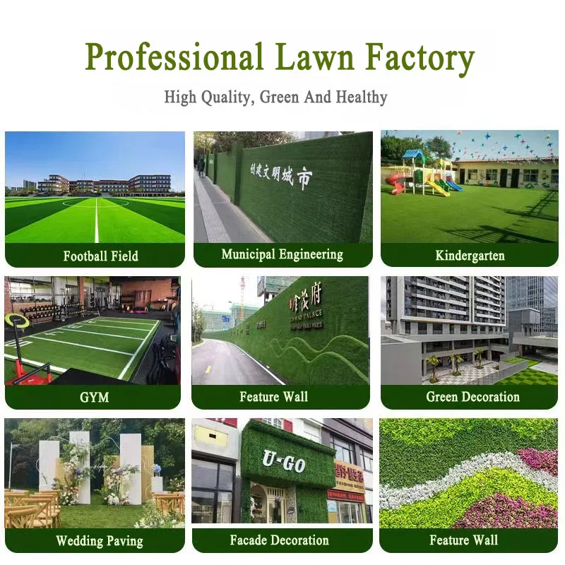 Tianlu Wholesale Outdoor Recycled Artificial Grass Green Synthetic Grass  Carpets PE & PP Composite for Landscaping Turf