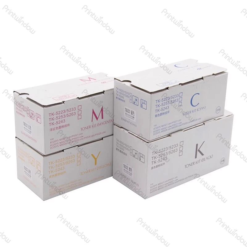 Printwindow TK-5223 Compatible Toner Cartridge for Kyocera ECOSYS P5021cdn 5021cdw P5021 Copier Parts
