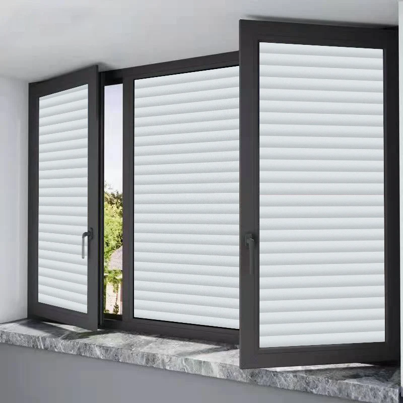 matte white balcony privacy protection self adhesive vinyl film decorative film pet 1.52*30m decor sticker