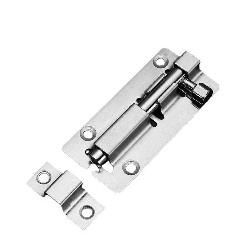 Black Stainless Steel Door & Window Bolts for Hardware Stainless Steel Insert Window & Door Flush Bolt Door Bolt