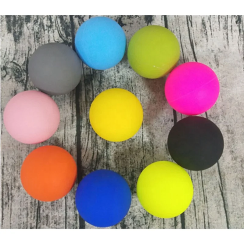 silicone round balls custom logo silk printing Silicone engrave message lacrosse balls
