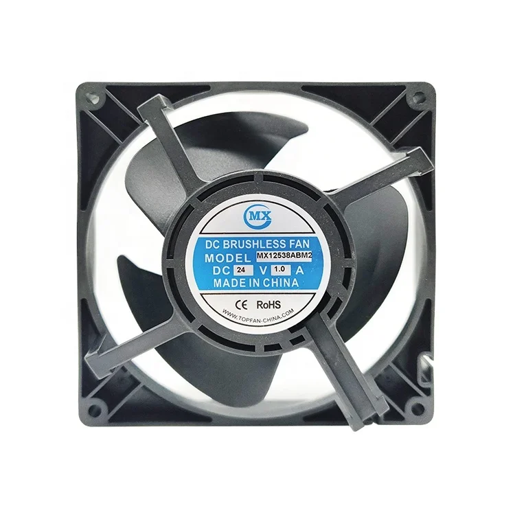 125mm 3-blade silent fan 125 x38 mm Refrigerator fan Delta SanAce S-S 125x38mm AGV Motor Drive Wheel for Robot OEM Available