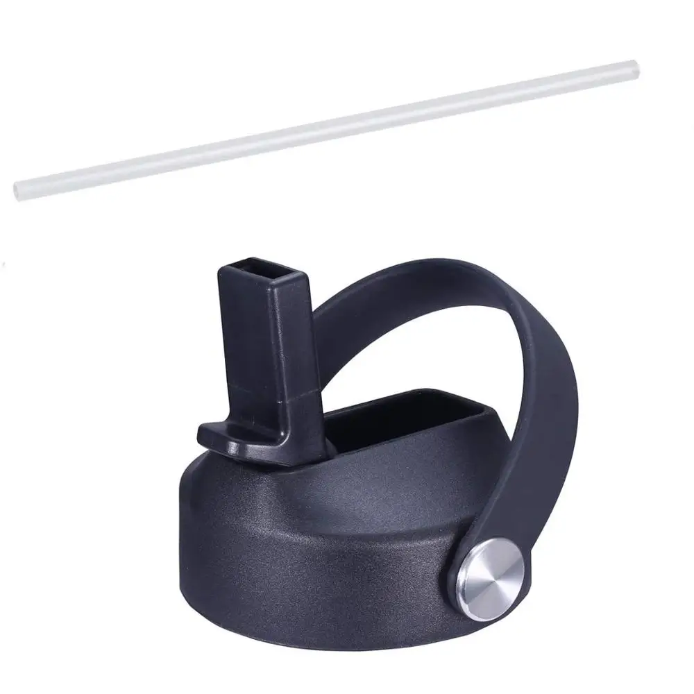 Wholesale Stainless Steel Water Bottle Leaking-Proof Wide Mouth Vacuum FLask Straw Lids