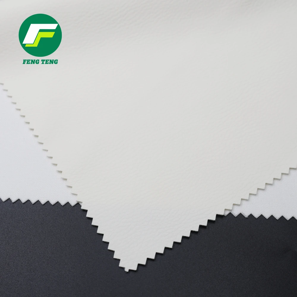 Factory Hot Selling Luxury Print Logo Embossed Grain Beautiful Color Pvc Leather Car Free Sample Fabric Leather