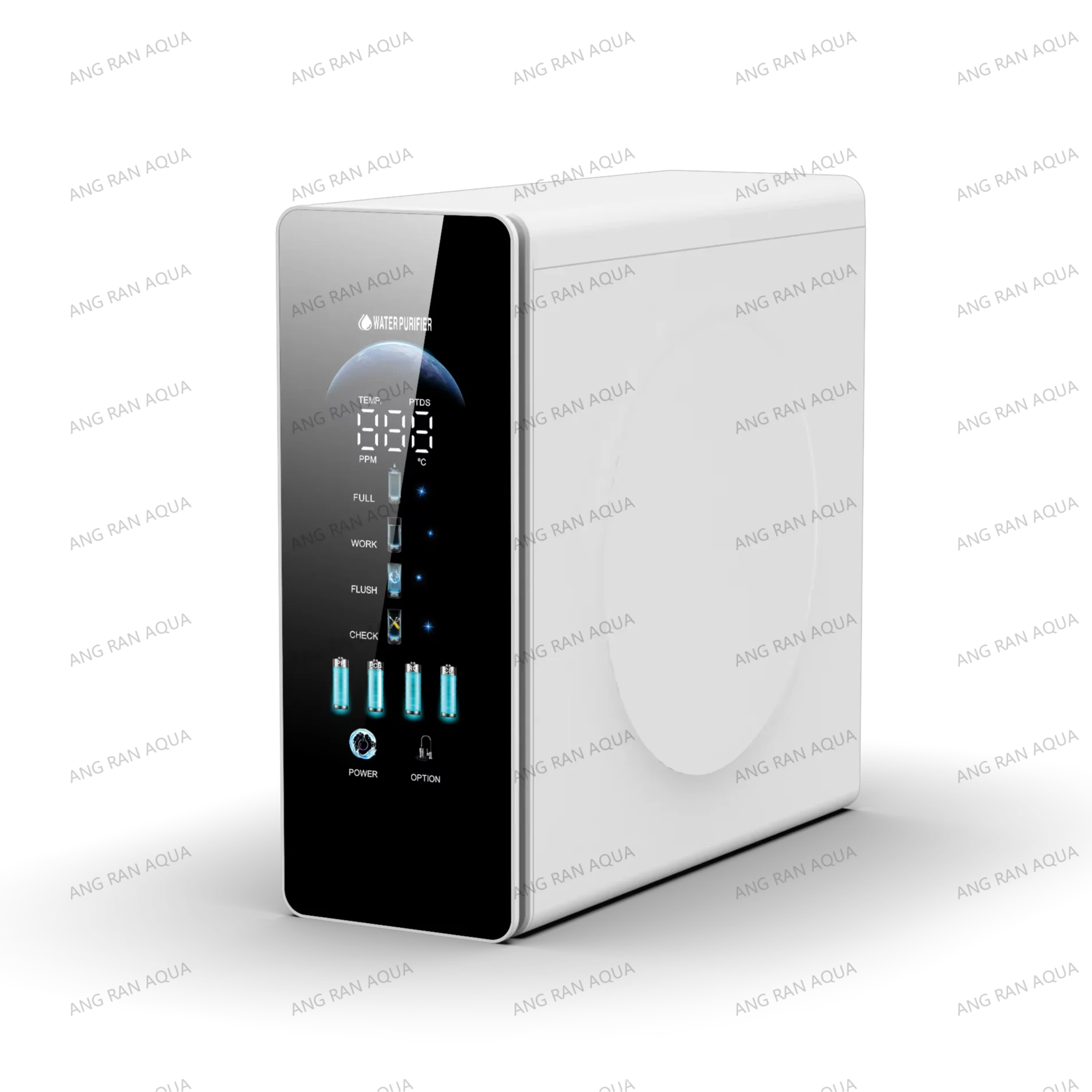 Fully Automatic Intelligent 100G Water Purifier Filtration Reverse Osmosis Water Filter System Filtro De Agua