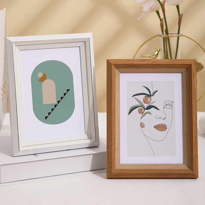 Wholesale Hot Selling Classic Design Handmade Picture Frame Plastic Display Picture Frame Wedding Decoration Picture Frames