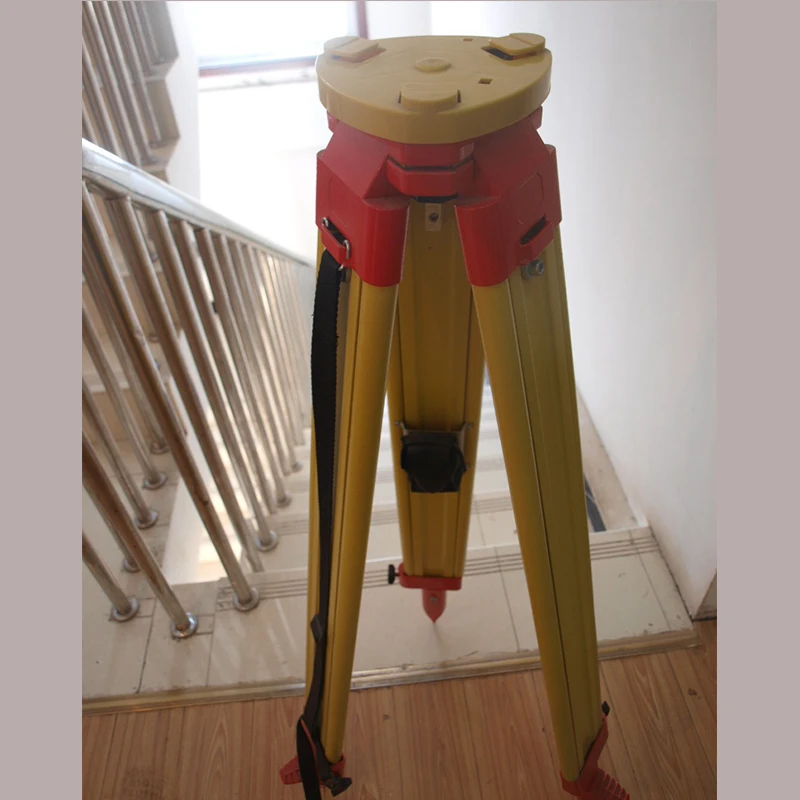 Деревянный штатив для наблюдения, полная станция, деревянный штатив с плоской головкой, деревянный штатив